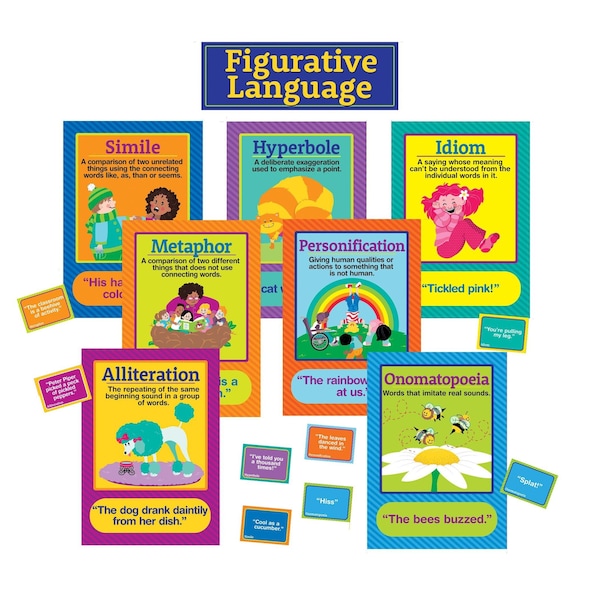 Eureka Figurative Language Bulletin Board Set 847095 - main